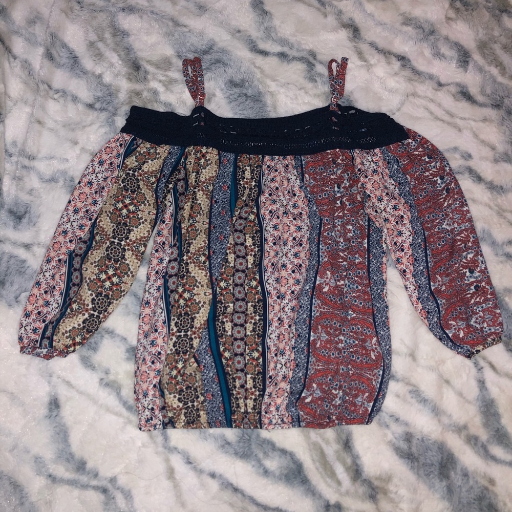 Off shoulder top